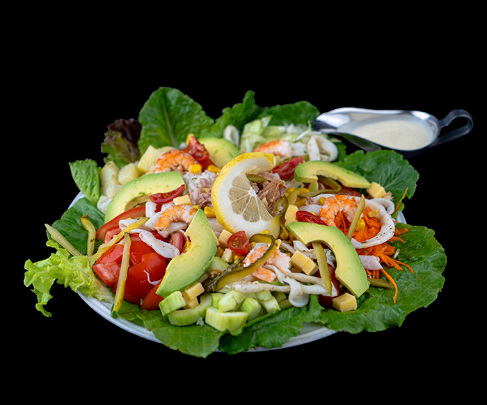 Salade Merzouga au Merzouga Restaurant à Mehdia