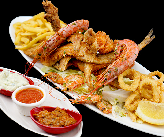 Friture royale au Merzouga Restaurant